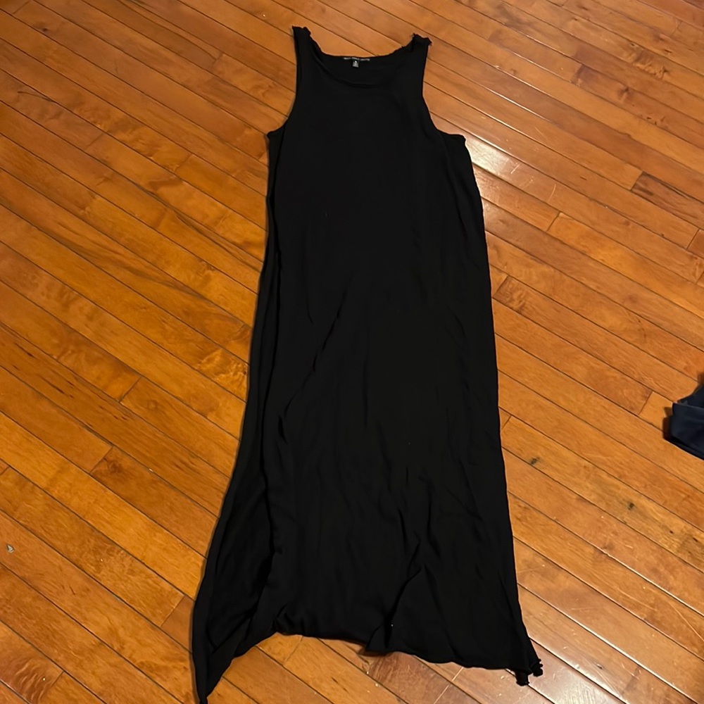Black maxi dress, size M